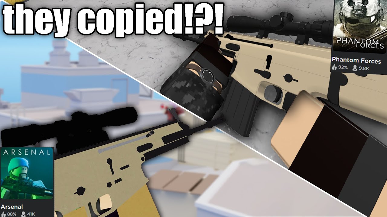 ARSENAL copied PHANTOM FORCES!! | ROBLOX