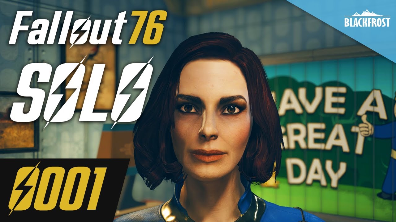Raus aus dem Bunker ▷ Let's Play FALLOUT 76 Gameplay deutsch | SOLO Singleplayer Walktrough #01