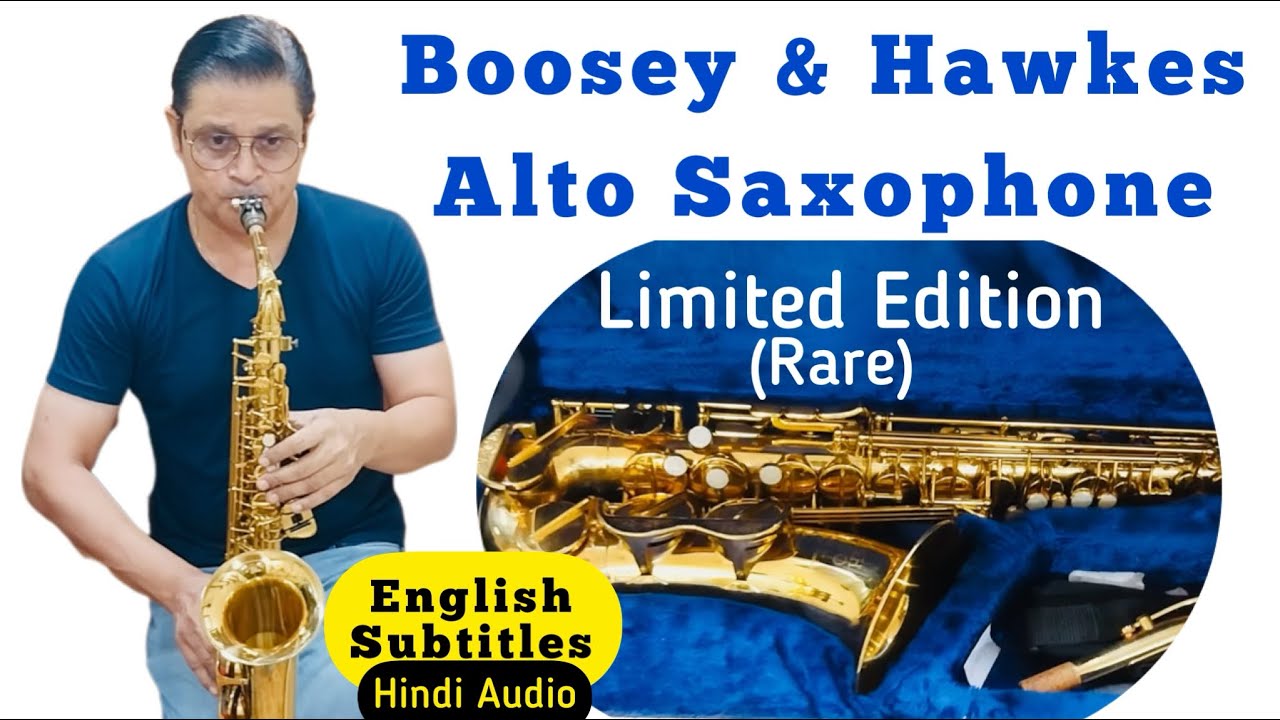 Introduction to a Rare Saxophone | Total Stunner | Excellent Player | Boosey & Hawkes | #Rarity