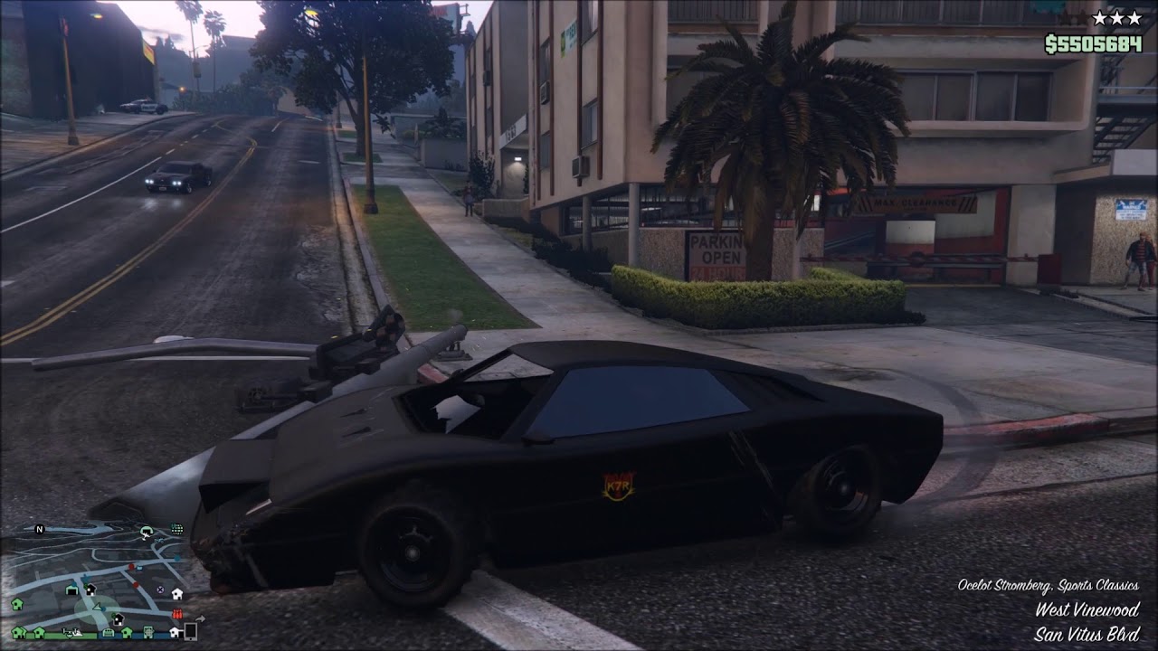 Stromberg destroying Deluxos, Oppressors.