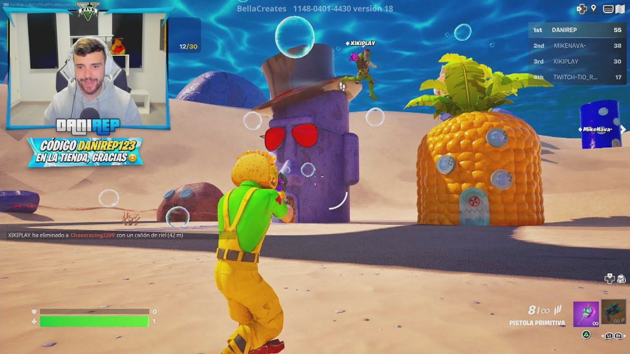 BOB ESPONJA EN FORTNITE