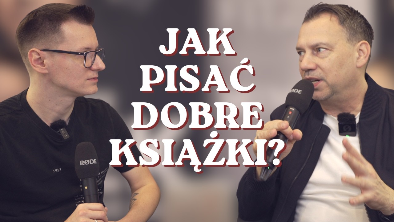 Najpopularniejszy niemiecki pisarz radzi jak pisać książki - rozmowa z Sebastianem Fitzkiem (NAPISY)