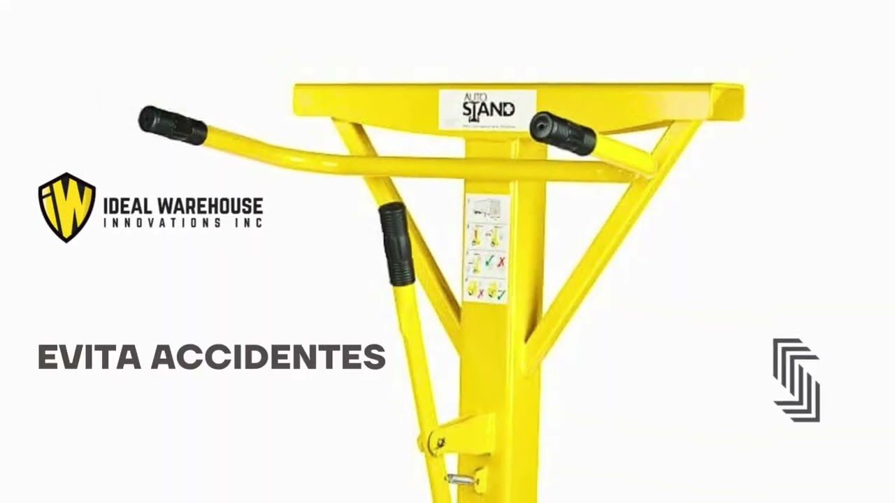 Autostand plus ideal para descargar y cargar contenedores