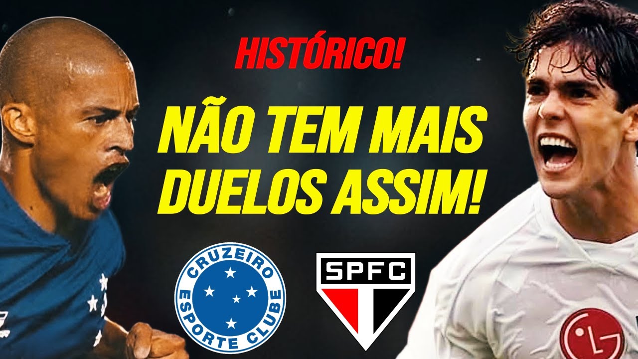 O DIA QUE O FUTEBOL VIU UM DUELO INCRIVEL ENTRE KAKÁ CONTRA ALEX!