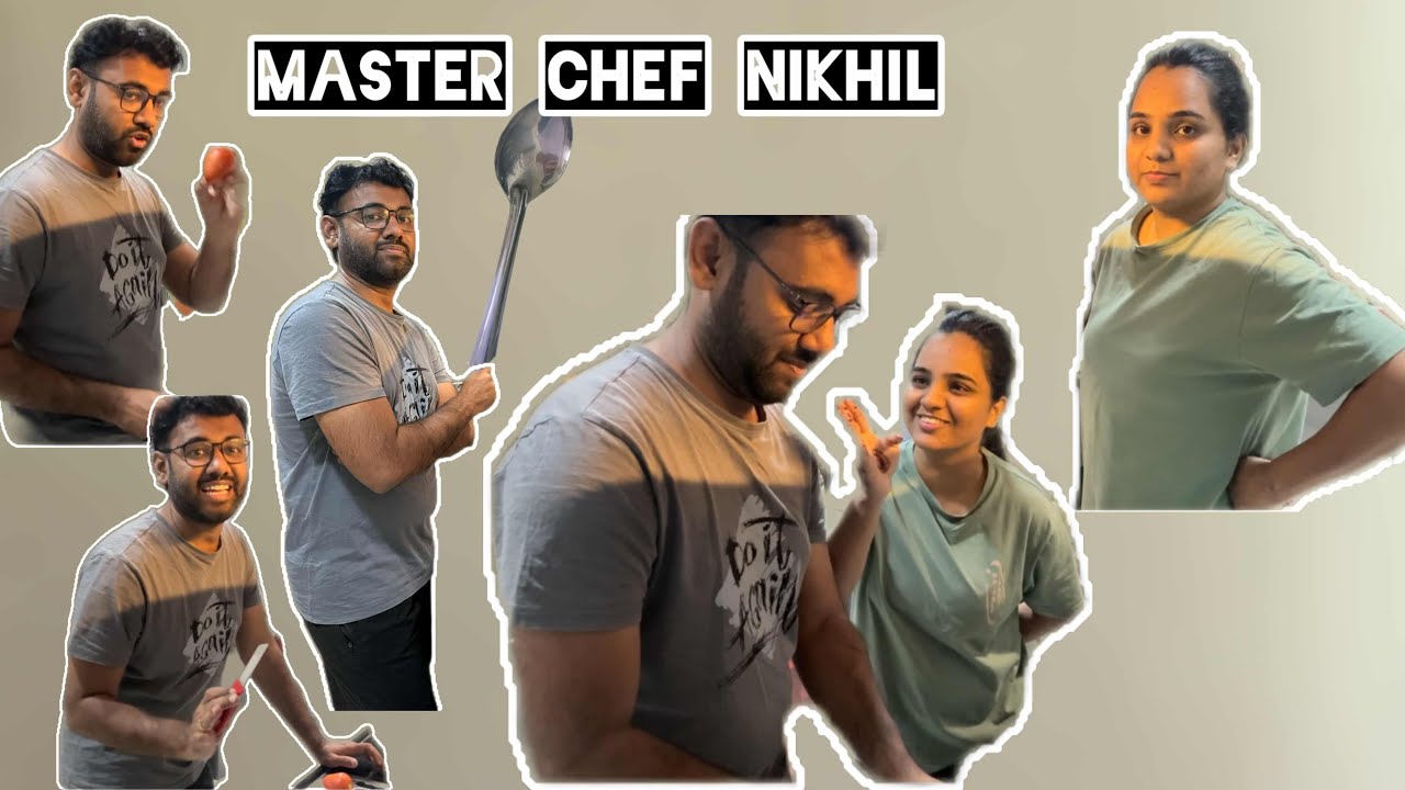 Mazya training madhe MasterChef Nikhil 😂🍳| Nishi Vibes