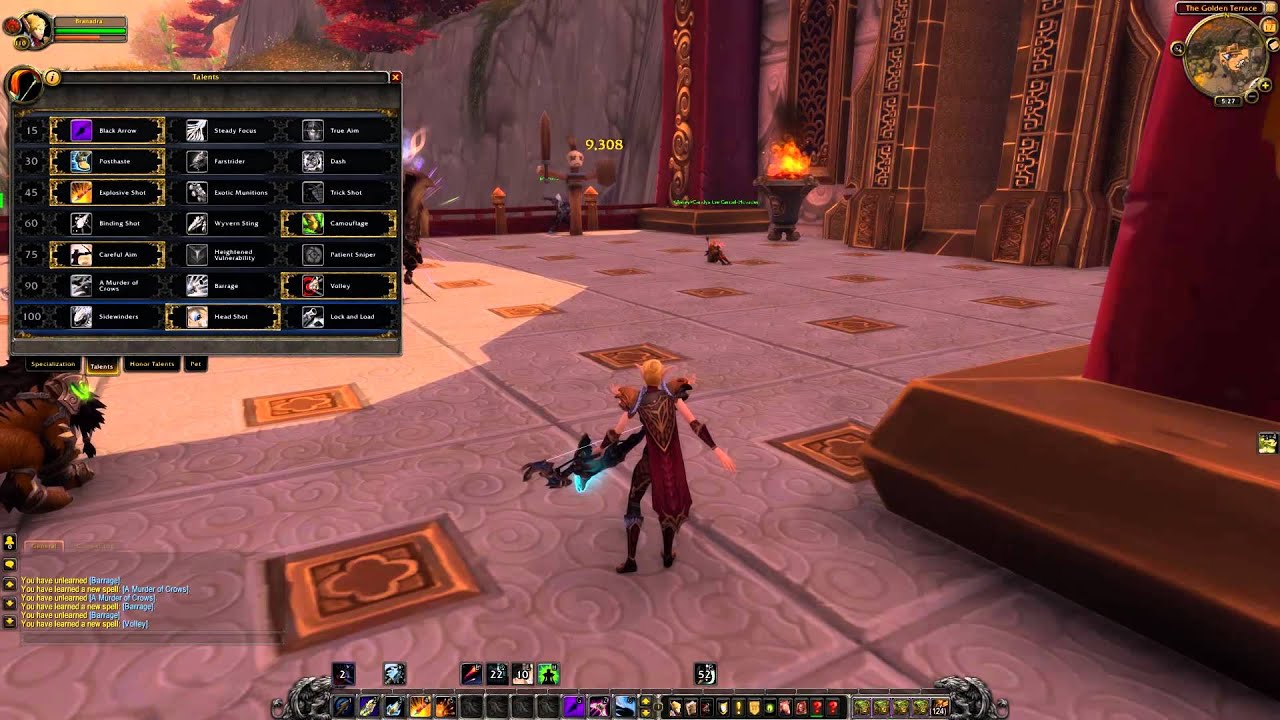WoW Legion alpha: Blood Elf MM Hunter