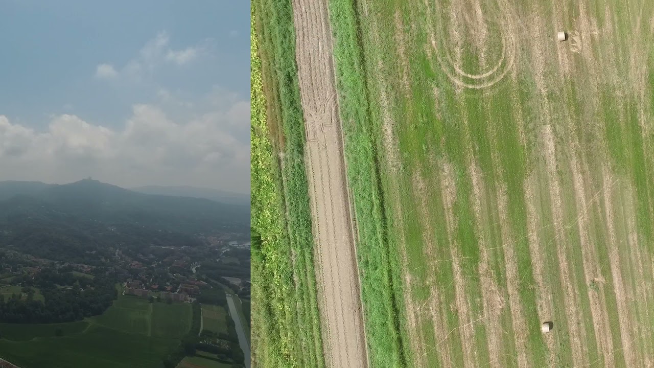 Settimo Torinese vista dal drone