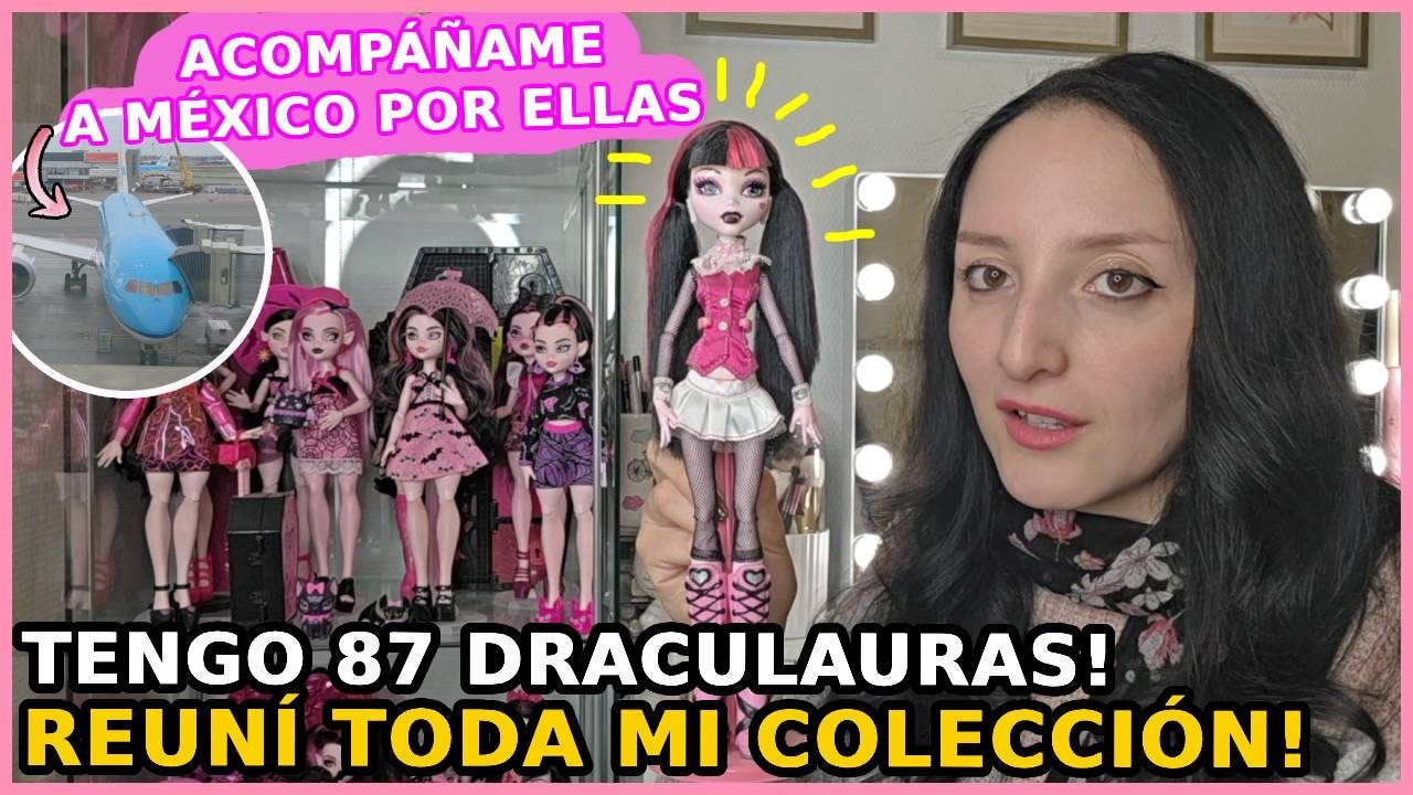 SEÑORA TRAUMADA CON DRACULAURA TE ENSEÑA SU COLECCIÓN 🎀 🧛🏻‍♀️ | Lau Kudo