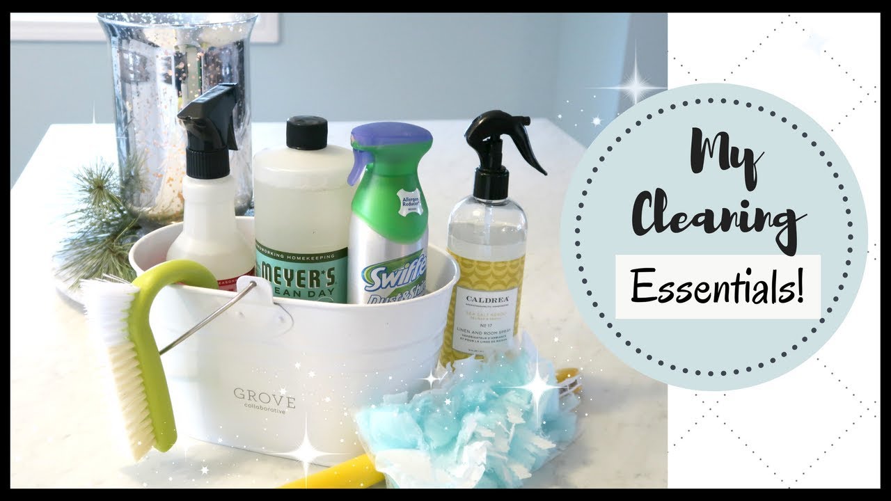 MY FAVORITE CLEANING PRODUCTS for 2018 | My Cleaning Must haves! | Lynette Yoder