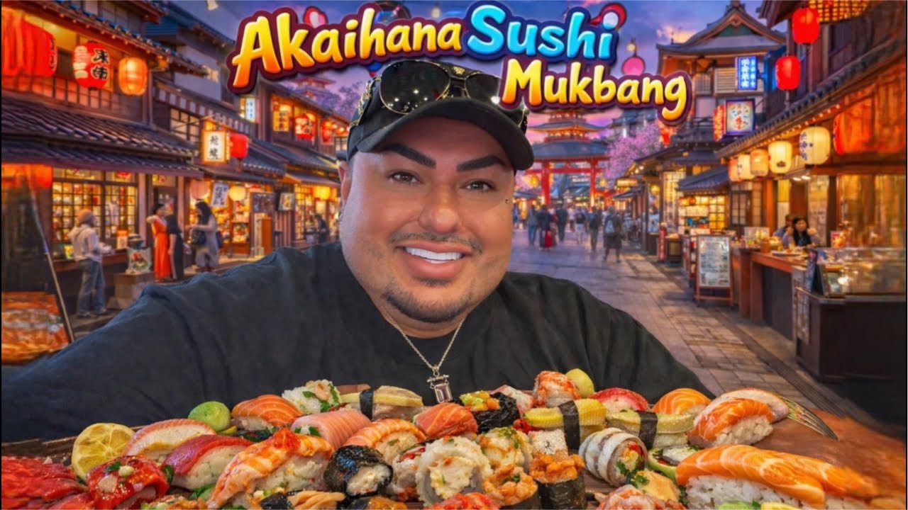 SUSHI MUKBANG • w/ Mama Dove • Thank You Catalina Ramirez
