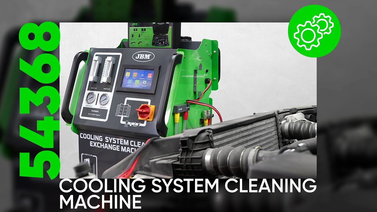 HOW TO USE COOLING SYSTEM CLEANING MACHINE REF. 54368