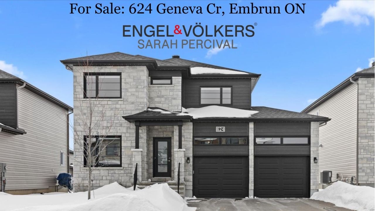 FOR SALE 624 Geneva Cres  Embrun ON