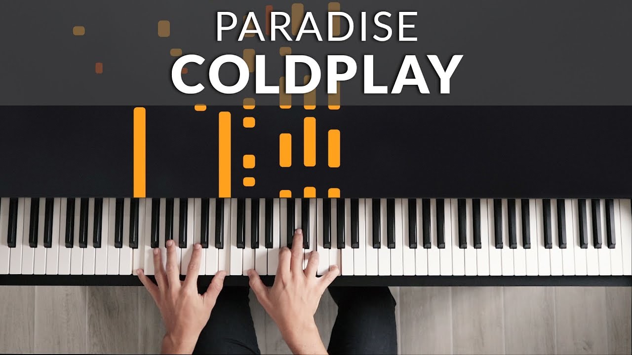 Paradise - Coldplay | Tutorial of my Piano Cover