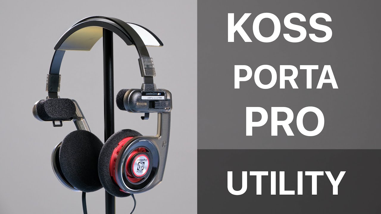KOSS PORTA PRO UTILITY | ГЛОБАЛЬНО ОБНОВЛЁННАЯ КЛАССИКА?