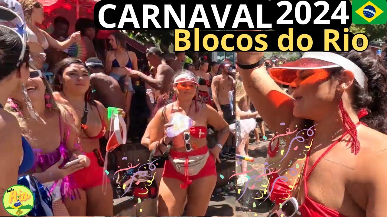 🇧🇷 Bloco Vem Cá, Minha Flor | Carnaval do Rio 2024 | Blocos de rua rj 2024
