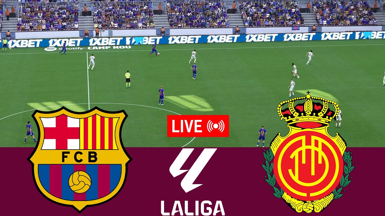 [LIVE] Barcelona vs Mallorca La Liga 25/26 Full Match - Video Game Simulation