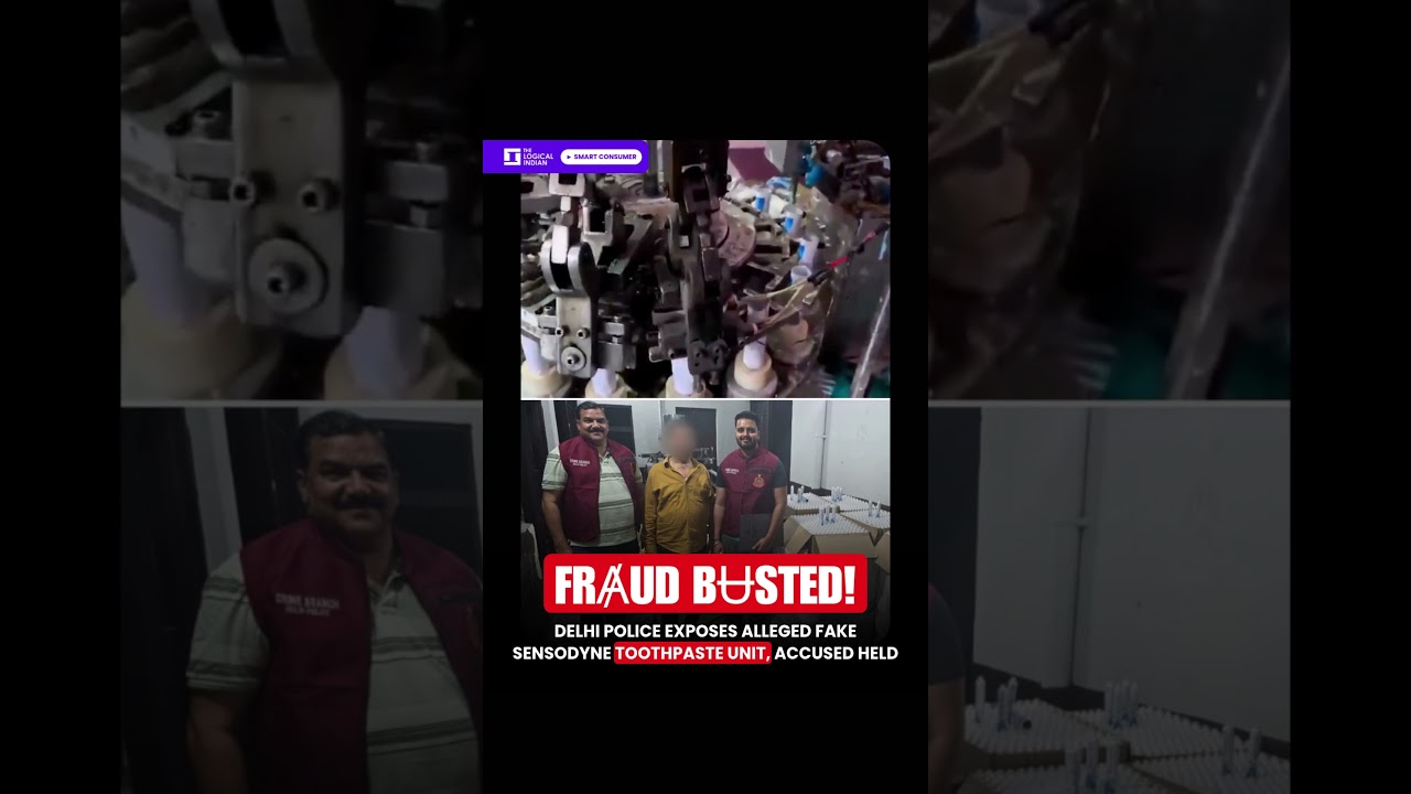 Delhi Police Exposes Alleged Fake Sensodyne Toothpaste Unit, Accused Held