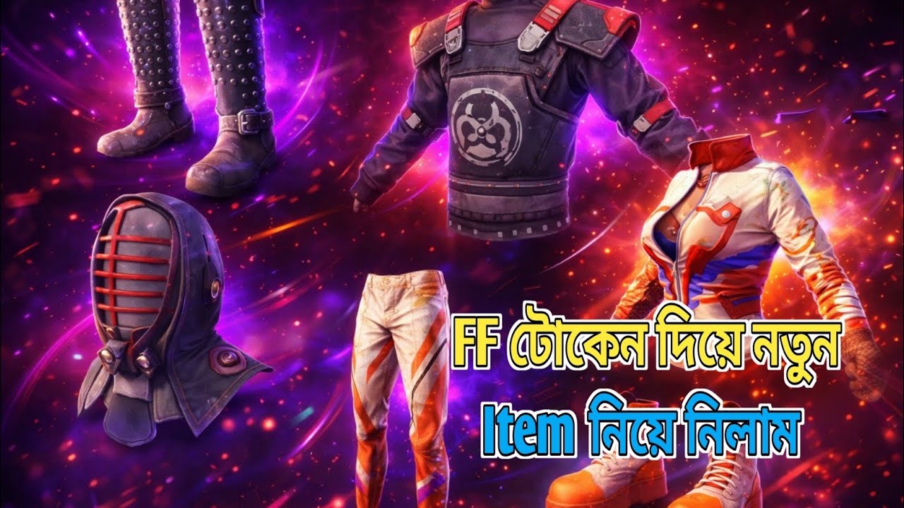 FF টোকেন দিয়ে নতুন Item নিয়ে নিলাম 😱।#freefire #foryou #freefirelovers #garenafreefire 
