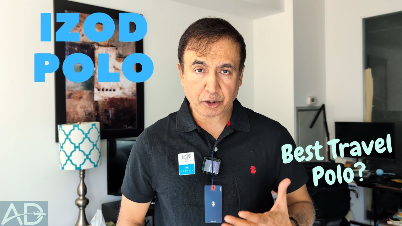 IZOD Men's Advantage Performance Polo: The Ultimate Travel Essential