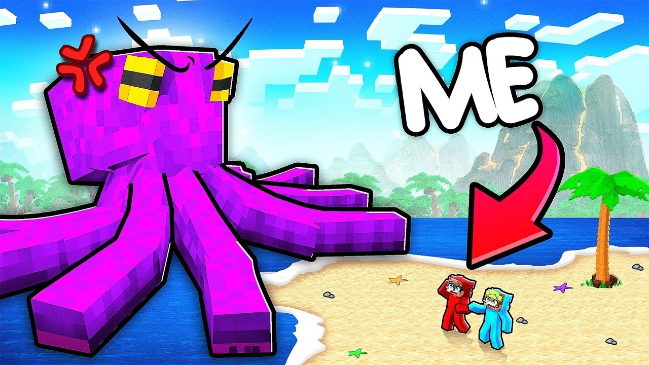 We Found the Biggest OCTOPUS in Minecraft&hellip;