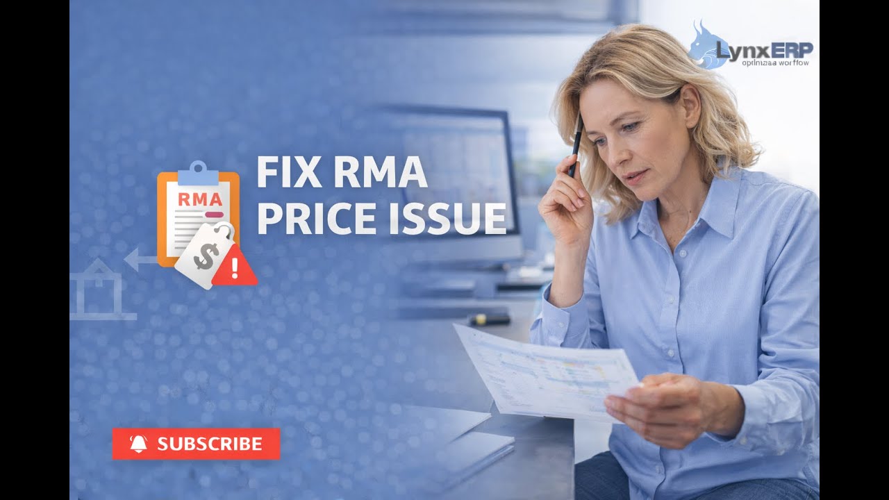 How to Fix RMA Price Issue