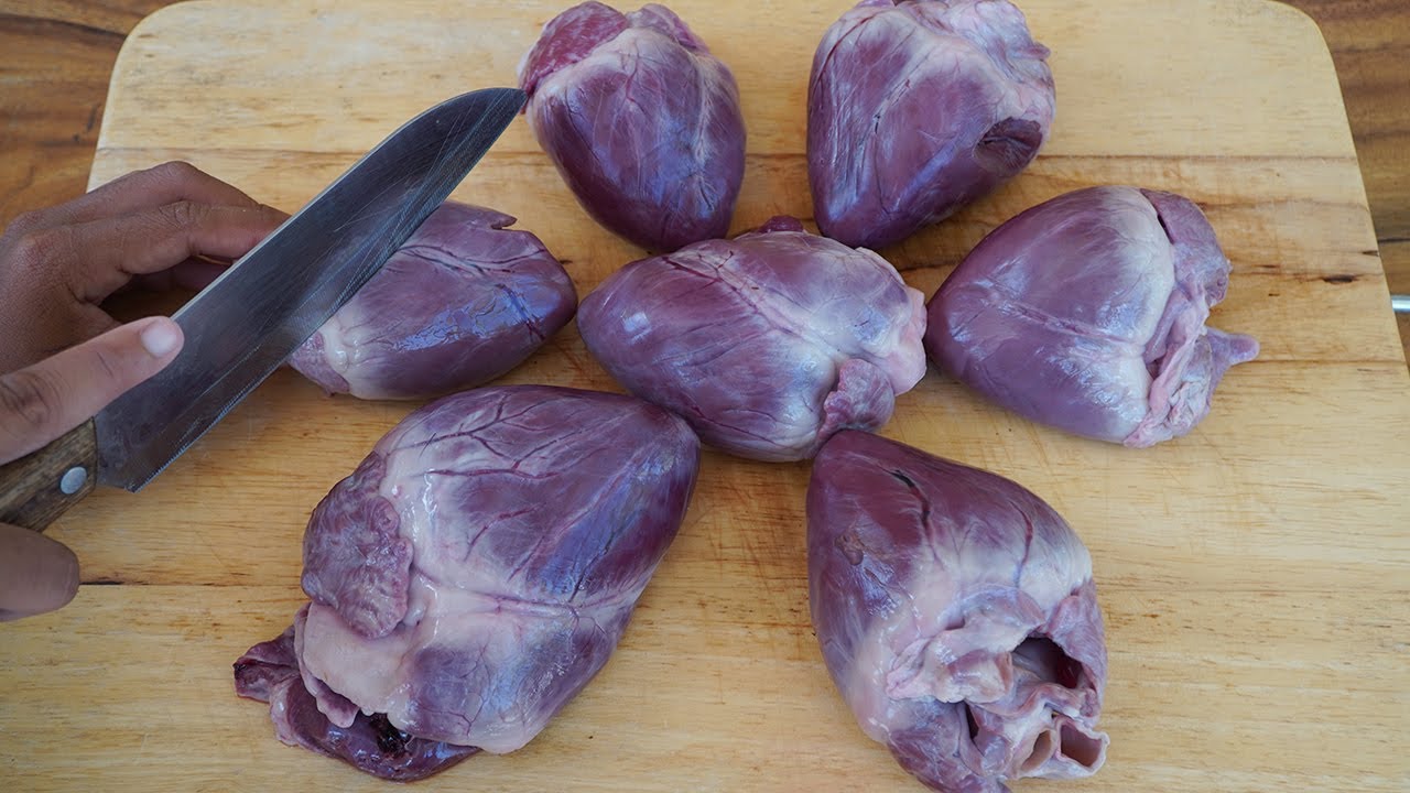 PORK HEART RECIPE | Delicious Pork Heart Fried Long Bean for Lunch