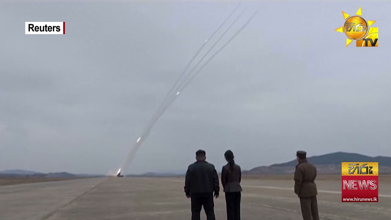 උතුරු කොරියාව නවීනතම රොකට් පද්ධතියක් අත්හදා බලයි - Hiru News