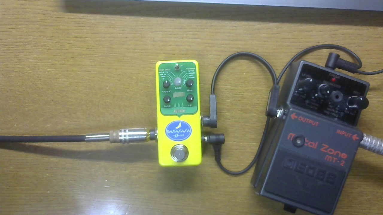 my new gear配信（BANANANA EFFECTS AURORAをいじる枠）