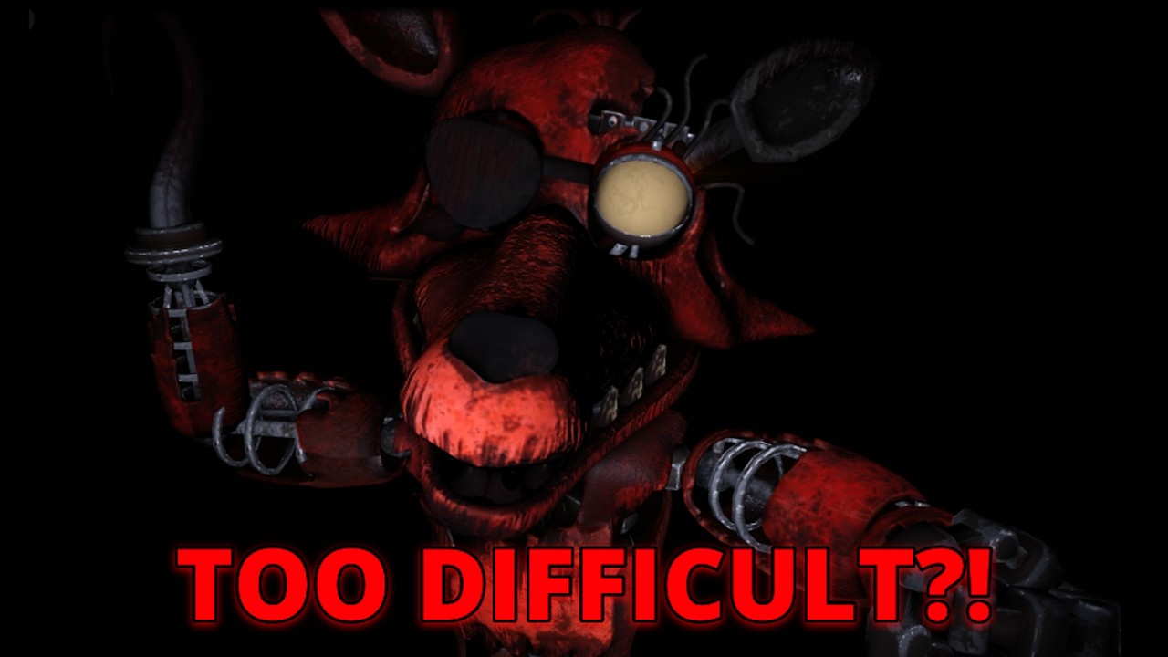 This FNAF fan game is way too hard...