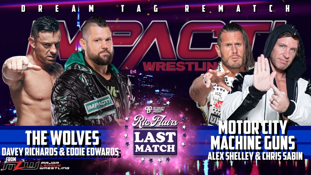 MOTOR CITY MACHINE GUNS vs THE WOLVES | *Full Match*