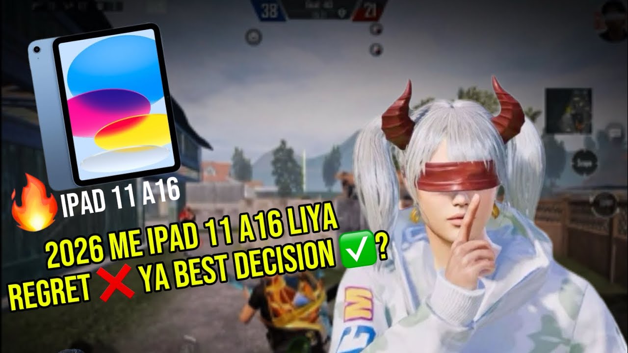 iPad 11 A16 BGMI Gameplay 🔥 2026 Me Bhi SMOOTH AF 