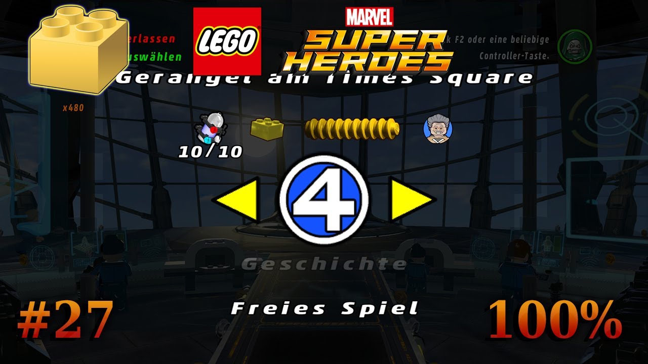 LEGO MARVEL Super Heroes #27 | Gerangel am Times Square 100%💎 |German| |No Commentary|