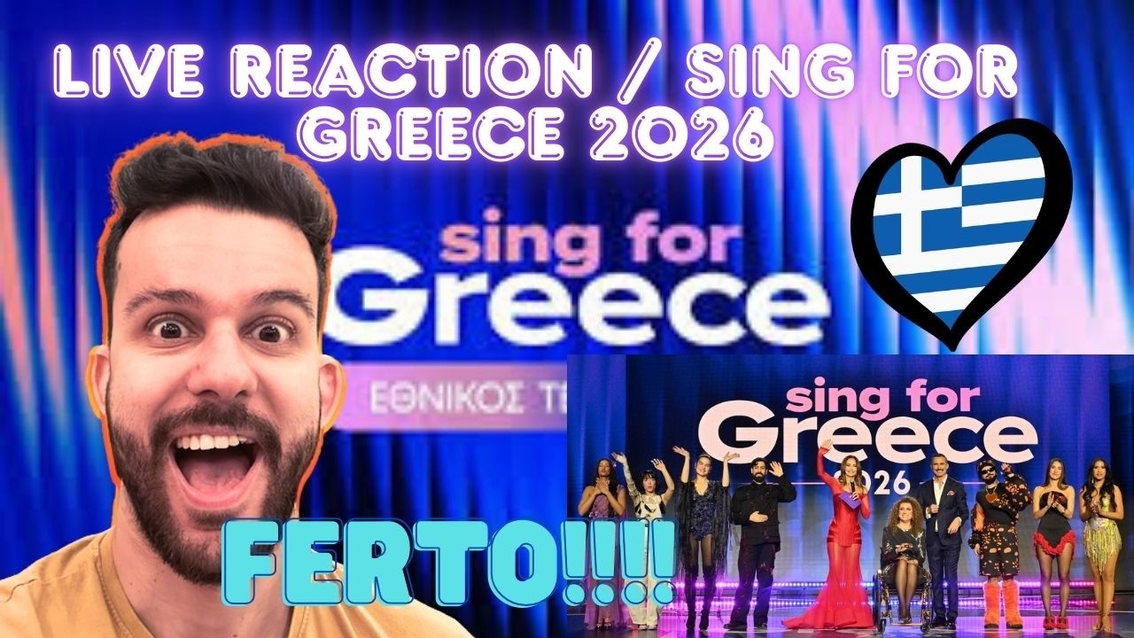 🇬🇷 FERTO WINS SING FOR GREECE (LIVE REACTION) / GREECE EUROVISION 2026