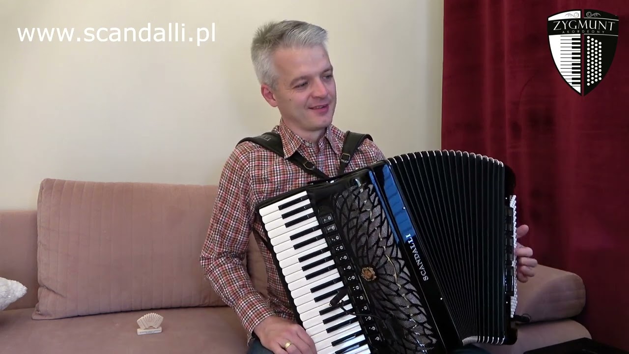 Akordeon Scandalli Air IV T - prezentacja modelu