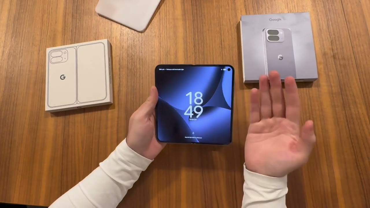 Google Pixel 10 Pro Fold Kutu Açılışı! | Katlananların masasında artık Google de var.