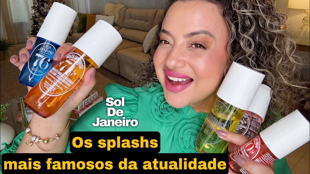 Conto tudo sobre os Body Splashs mais famosinhos de todos os tempos; Sol de Janeiro