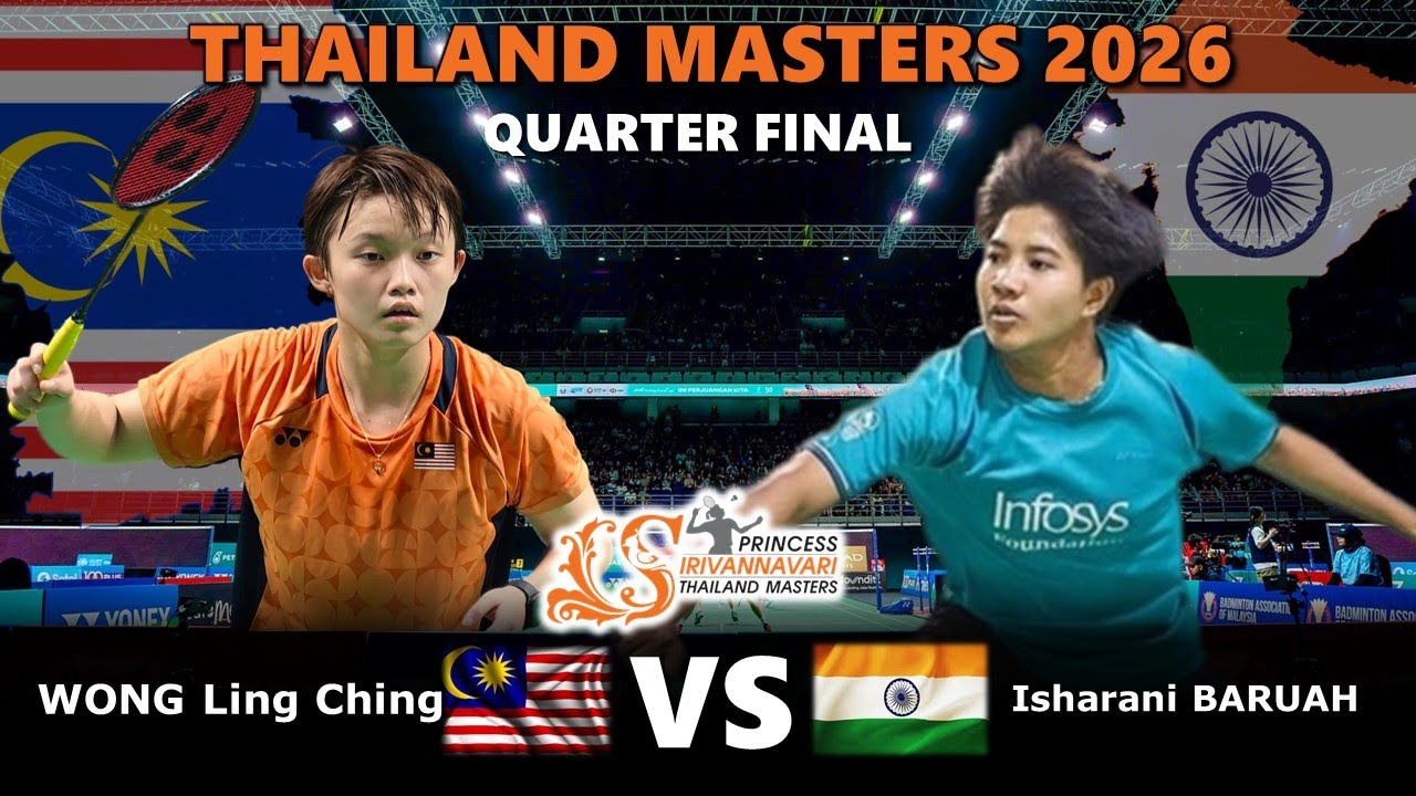 WONG Ling Ching vs Isharani BARUAH | Thailand Masters 2026 Badminton