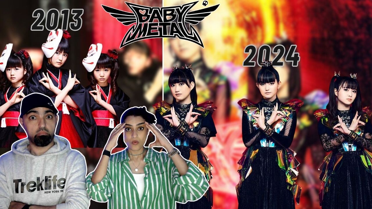BABYMETAL - DOKI DOKI MORNING | Orig MV+2024 Live versions Reaction!!!