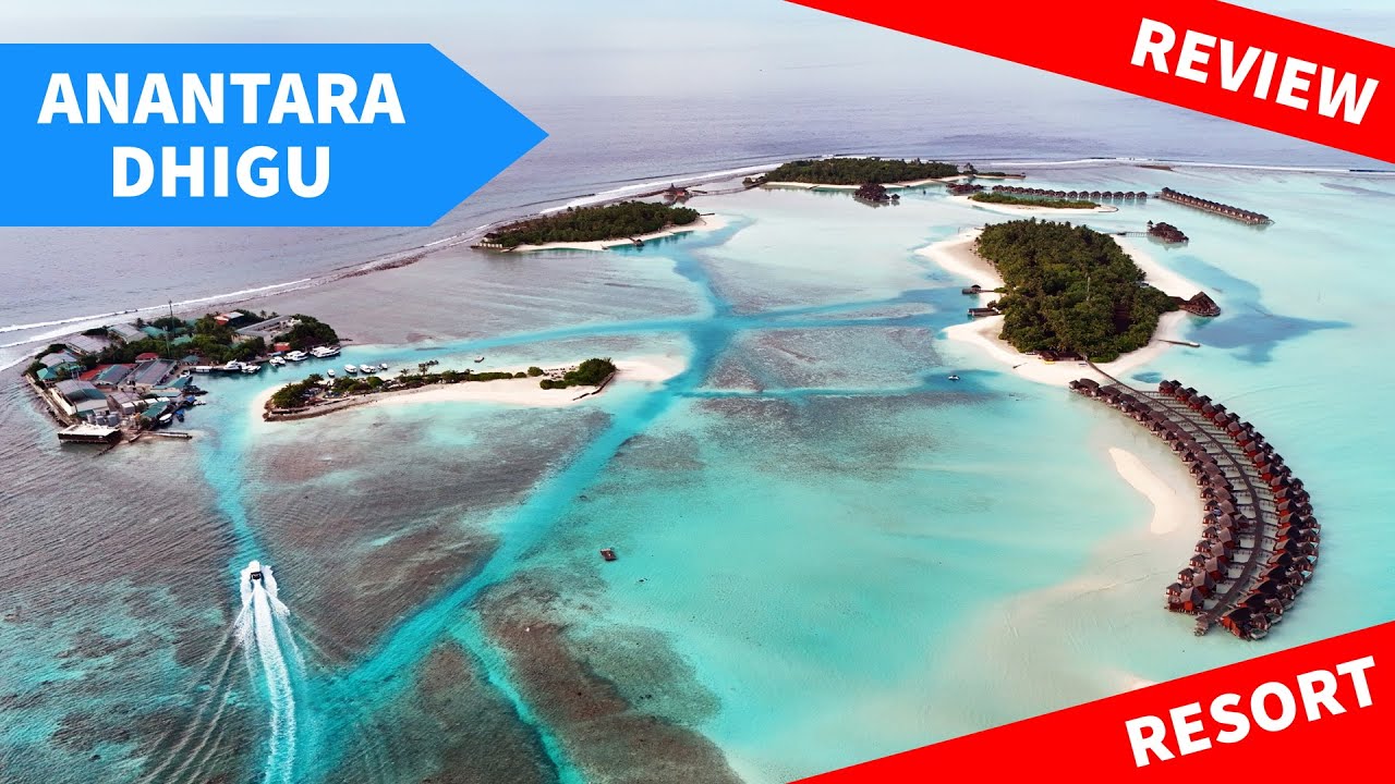 Обзор и тур по курорту Anantara Dhigu Maldives