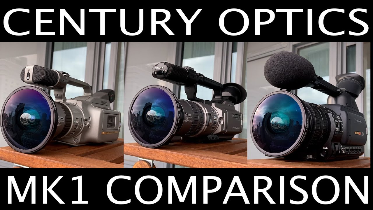 Vx1000 mk1, Vx2100 mk1, Hvx200 mk1 - Century Optics Mk1 Comparison