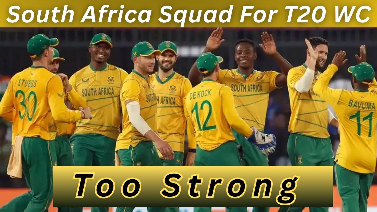 South Africa’s World Cup Squad Looks SCARY Strong