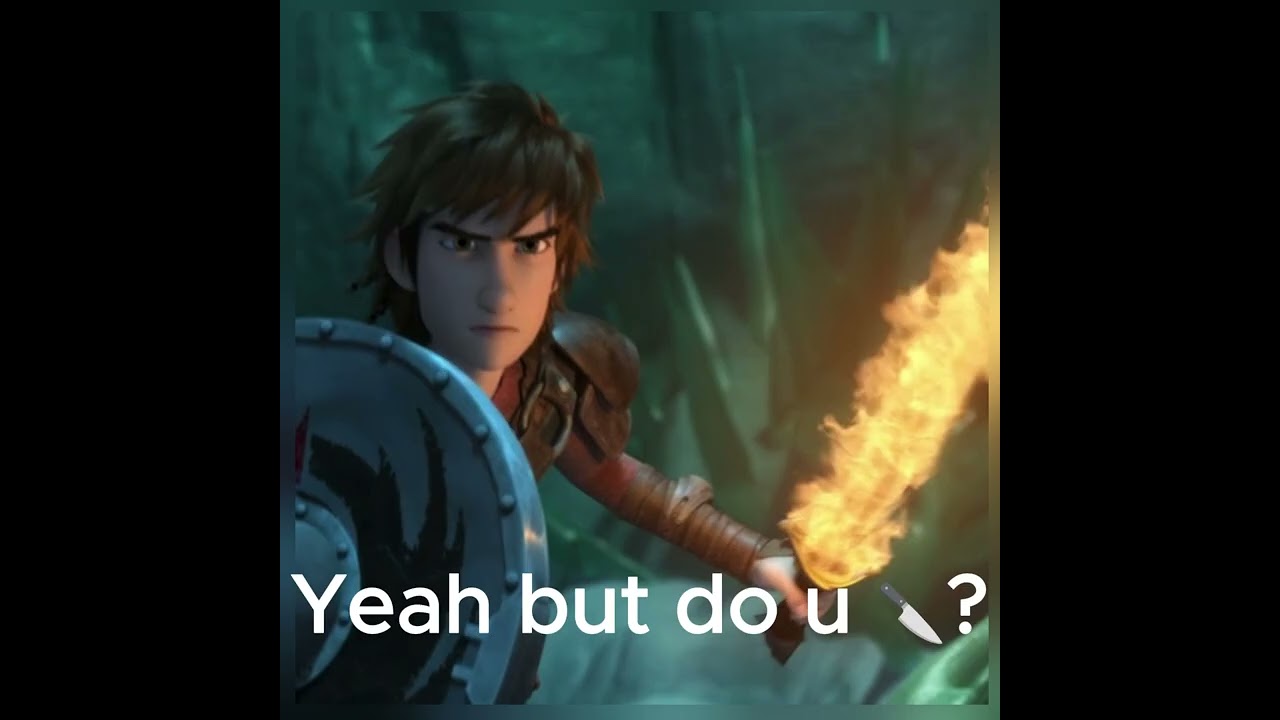 Viggo trying to convince Hiccup he's good 😂