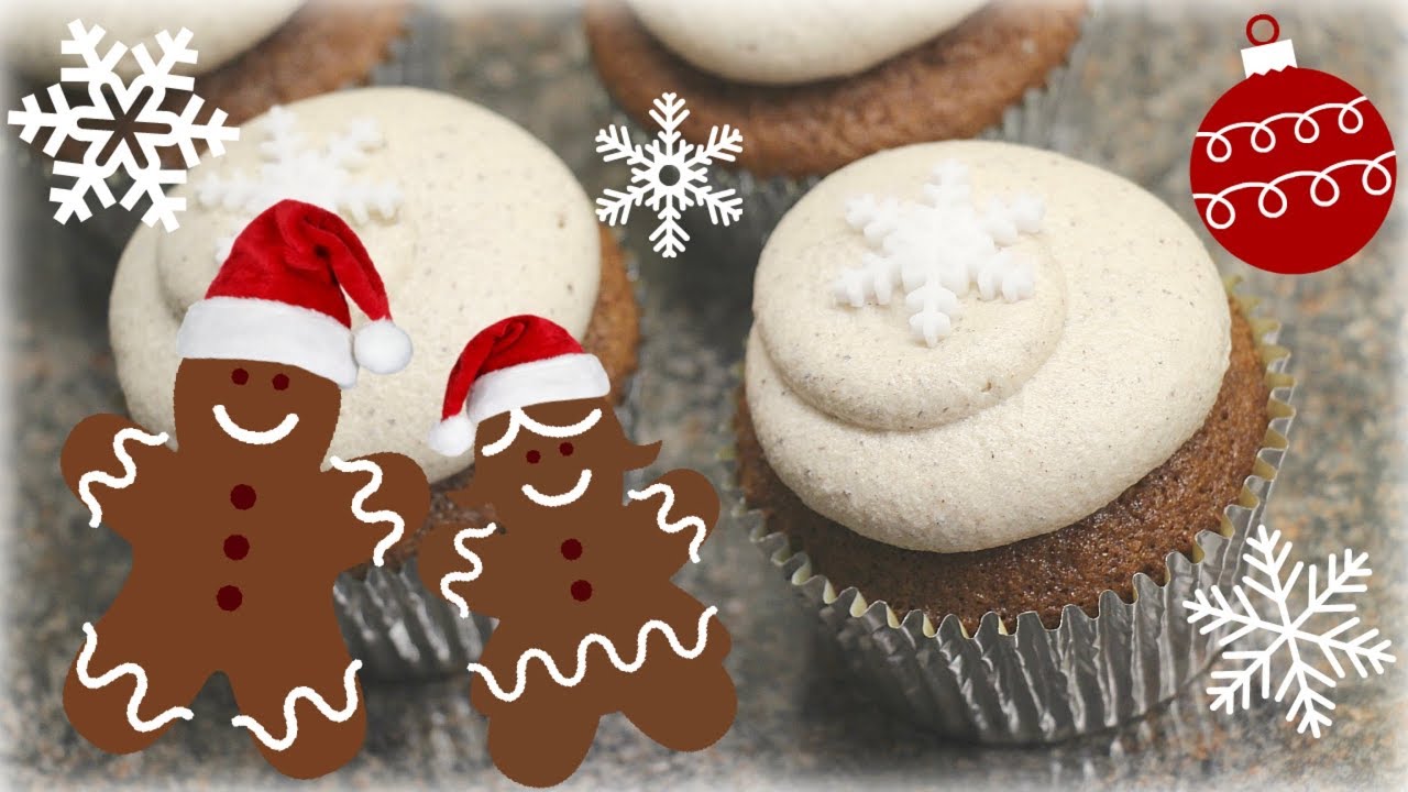 Hvordan lage PEPPERKAKE CUPCAKES