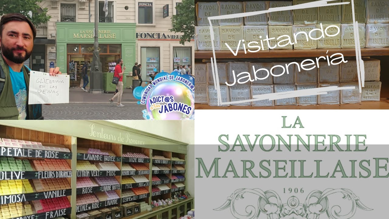 Visito la tienda de jabones Savonnerie Marsellaise