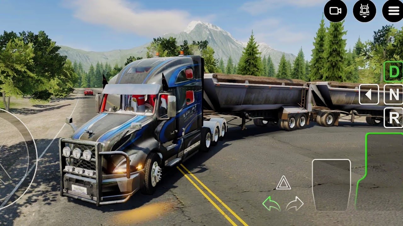 🚚Truck Simulator Big Rigs 🛣 Transporting construction materials to Yakima✅️ULTRA GRAPHICS