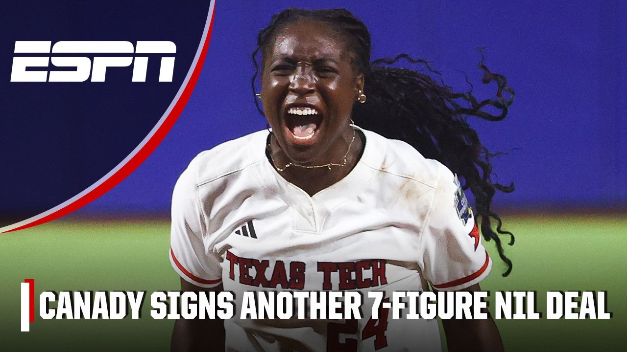NiJaree Canady signs second $1M+ NIL deal at Texas Tech softball 🔥 | ESPN College Softball