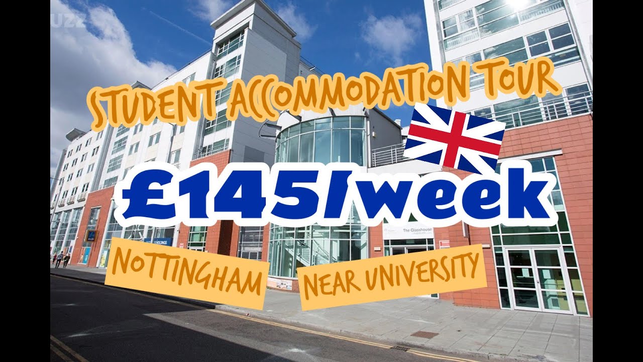 A student accommodation 5 min walk from Nottingham Trent University - The Glasshouse [Room Tour]