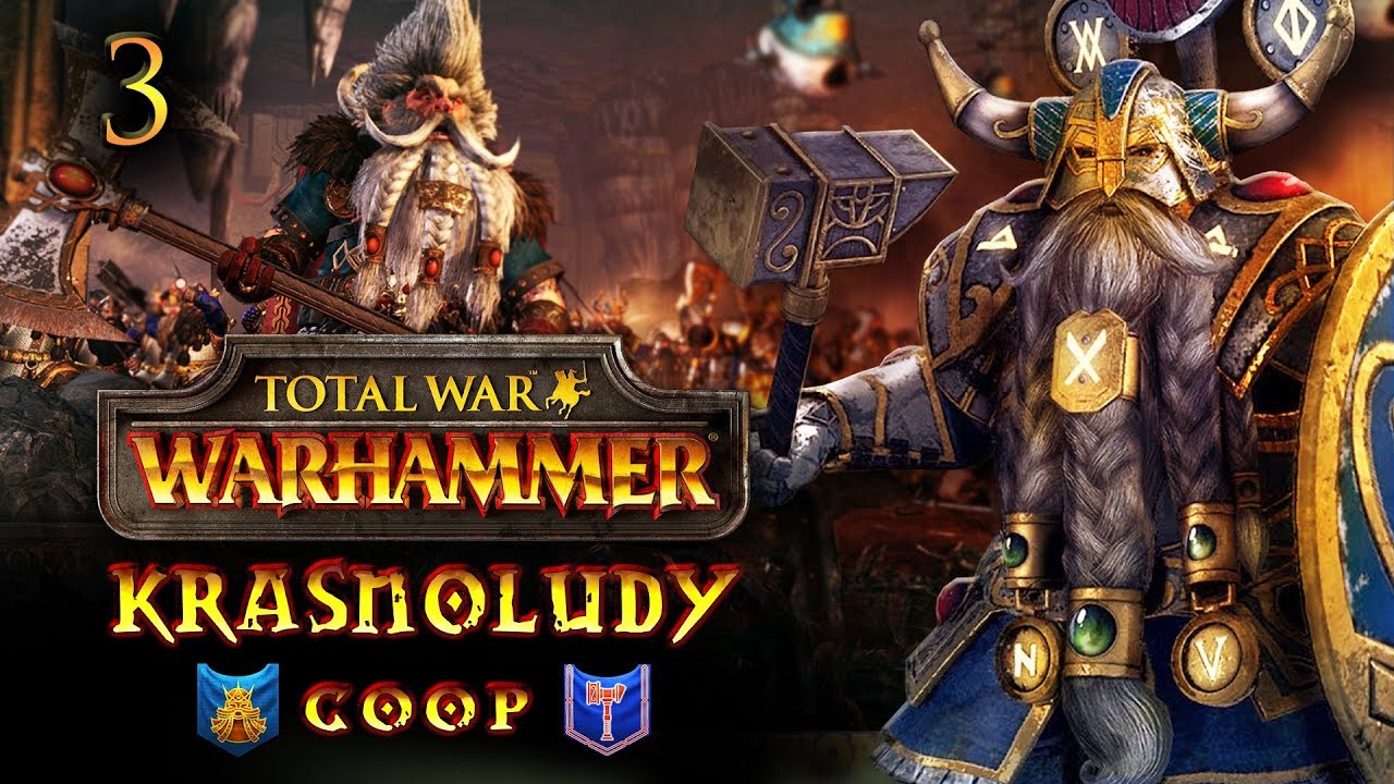 Klan Angrund i Krasnoludy 3 - Kampania COOP - Total War WARHAMMER na modach