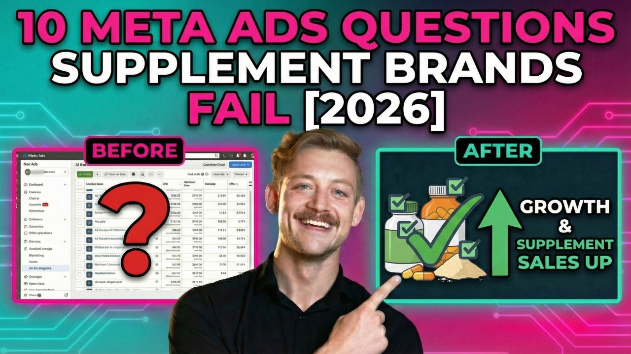 10 Meta Ads Questions Supplement Brands Fail [2026]