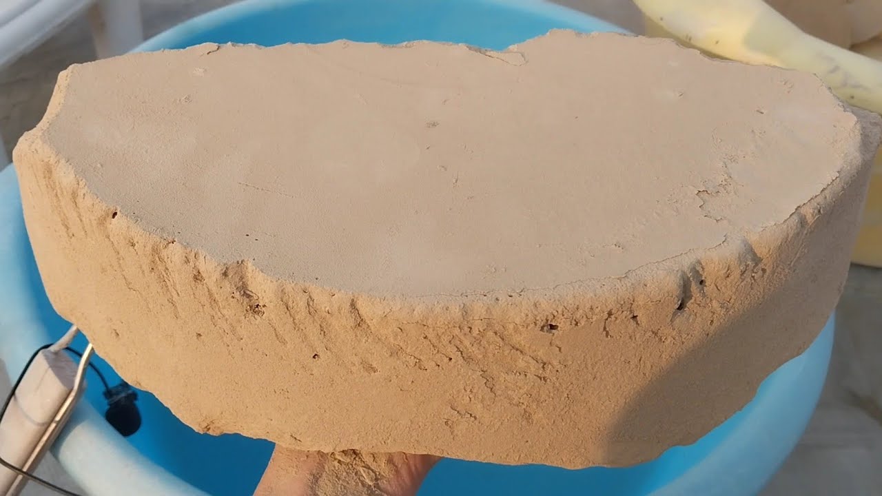 Pure mud dirt grey dirt black dirt water crumbling compilation